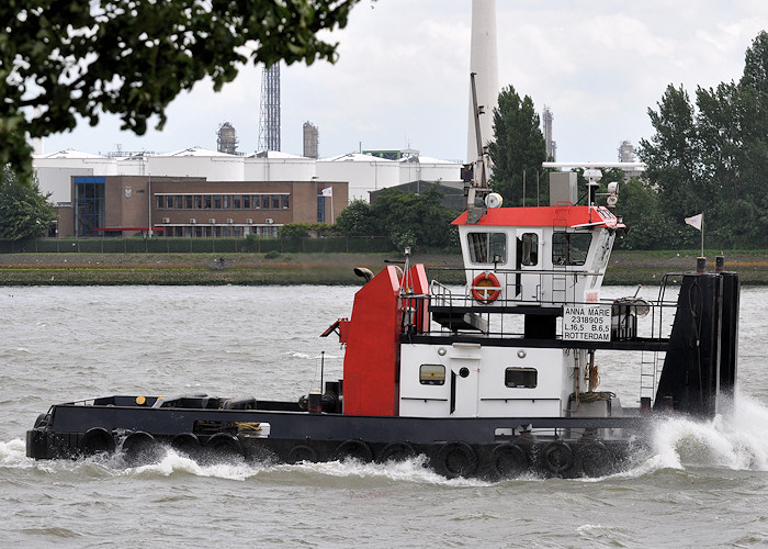 Photograph of the vessel  Anna Marie pictured passing Vlaardingen on 22nd June 2012