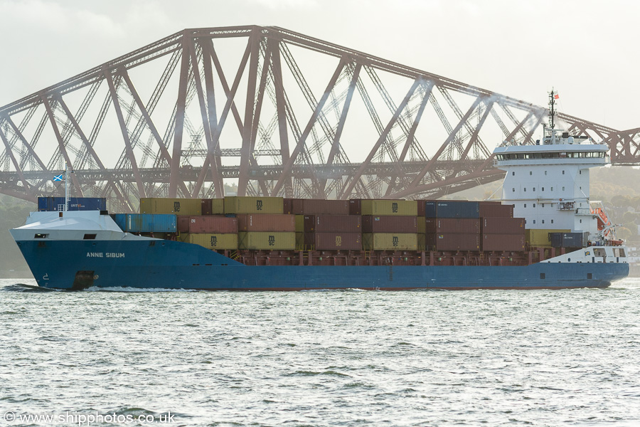 Anne Sibum pictured on the Firth of Forth on 10th October 2021