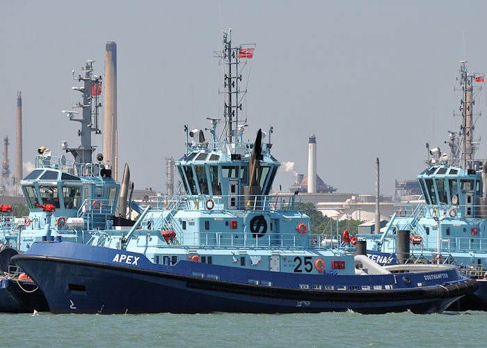 Photograph of the vessel  Apex pictured at Fawley on 8th June 2013