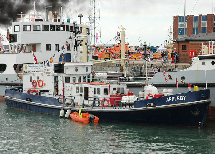 Photograph of the vessel  Appleby pictured at the International Festival of the Sea, Portsmouth Naval Base on 3rd July 2005