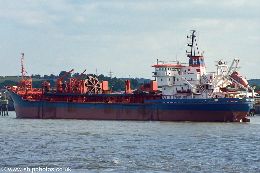 Photograph of the vessel  Arco Beck pictured at Johnson's Wharf, Dartford on 31st August 2002