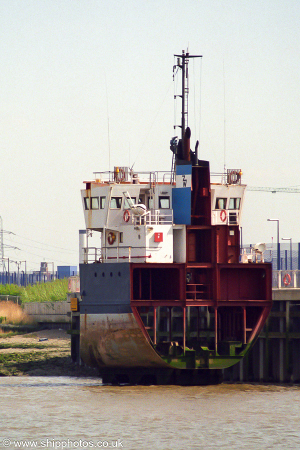 Photograph of the vessel  Arco Trent pictured at Greenwich on 22nd April 2002