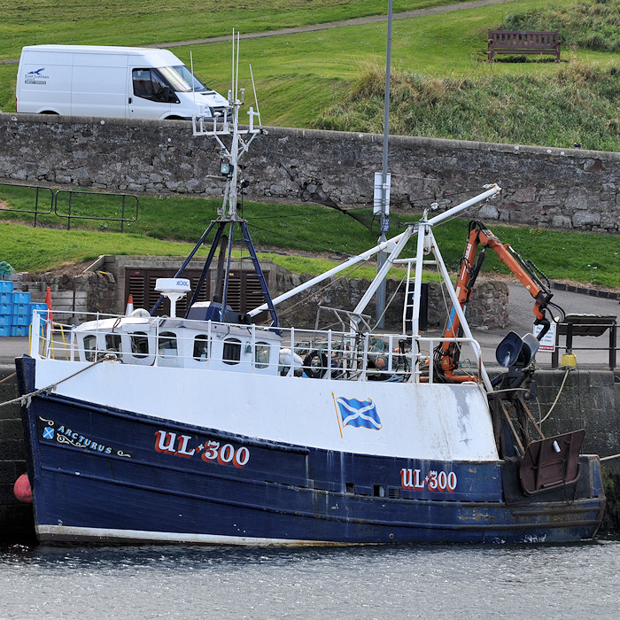 Photograph of the vessel fv Arcturus pictured at Dunbar on 18th September 2012