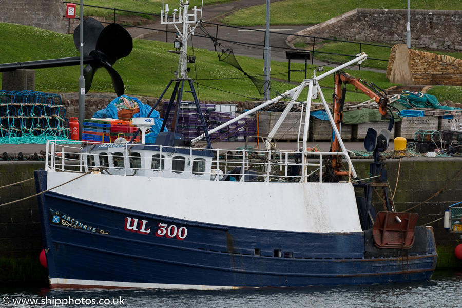 Photograph of the vessel fv Arcturus pictured at Dunbar on 5th July 2015