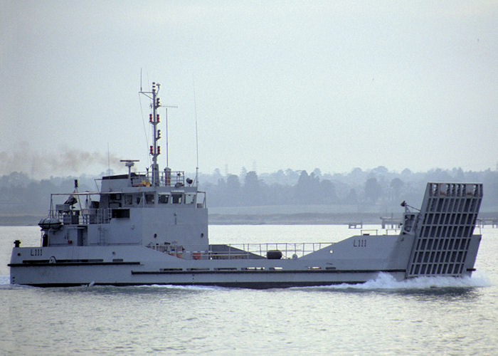 Photograph of the vessel HMAV Arezzo pictured arriving at Southampton on 3rd December 1990