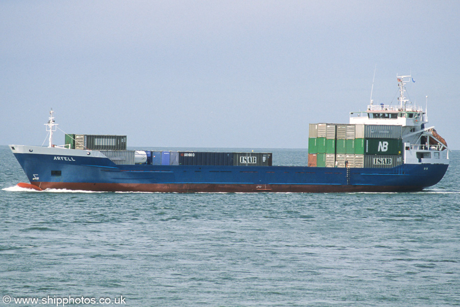 Photograph of the vessel  Arfell pictured on the Westerschelde passing Vlissingen on 21st June 2002