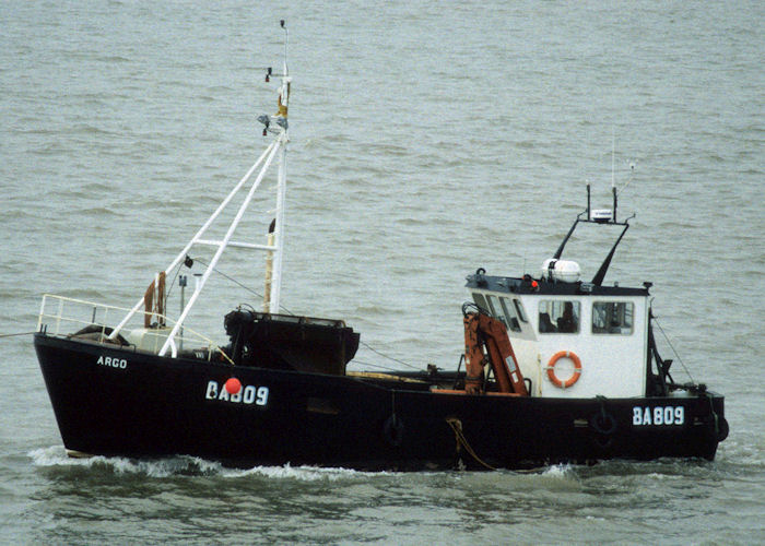 Photograph of the vessel fv Argo pictured at Harwich on 26th May 1998