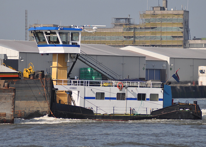 Photograph of the vessel  Aries pictured on the Nieuwe Maas on 26th June 2011
