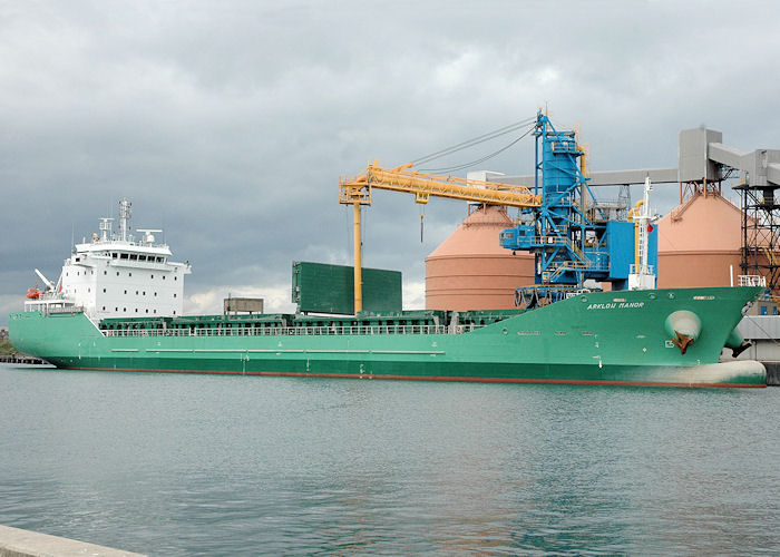 Photograph of the vessel  Arklow Manor pictured at Blyth on 9th August 2010