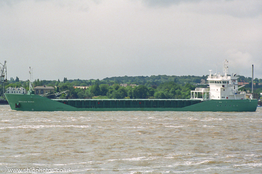 Photograph of the vessel  Arklow River pictured on the River Mersey on 19th June 2004