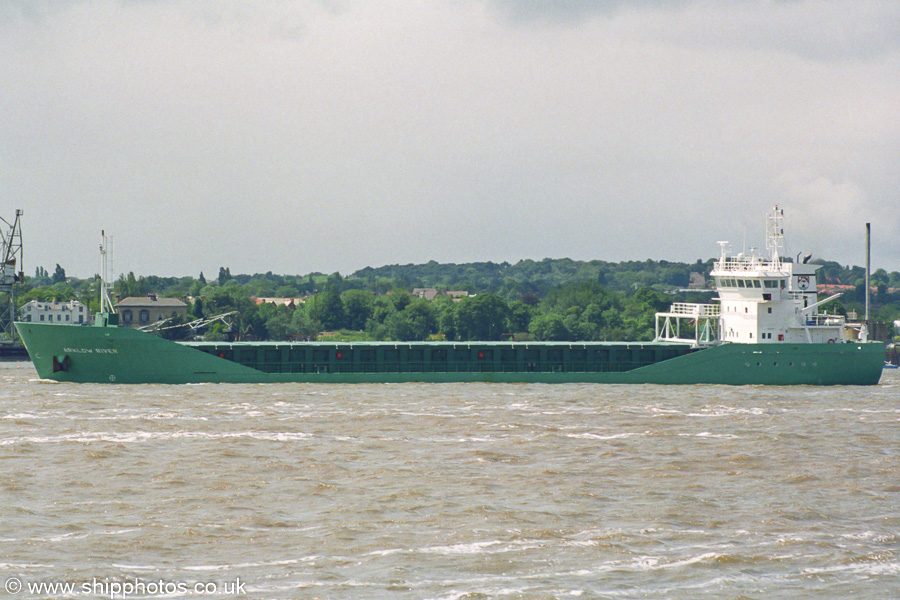 Photograph of the vessel  Arklow River pictured on the River Mersey on 19th June 2004