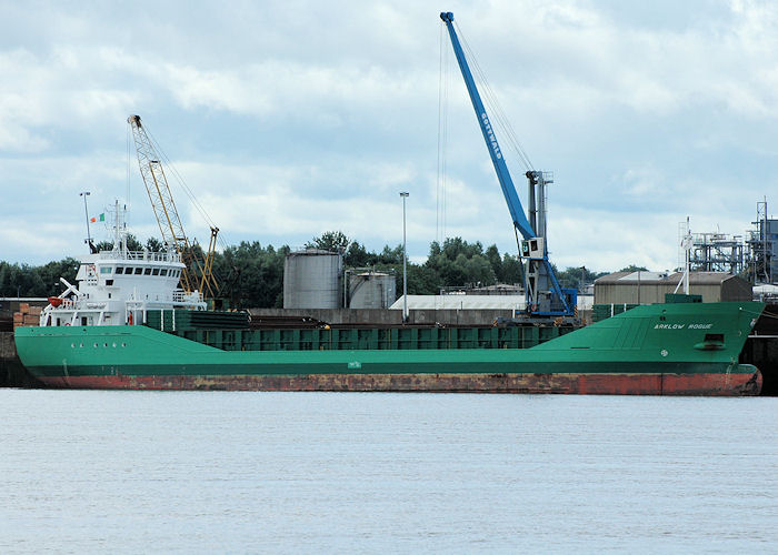 Photograph of the vessel  Arklow Rogue pictured at Bromborough Dock on 31st July 2010