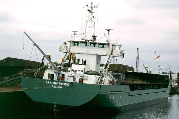 Photograph of the vessel  Arklow Viking pictured in Southampton on 4th July 1998