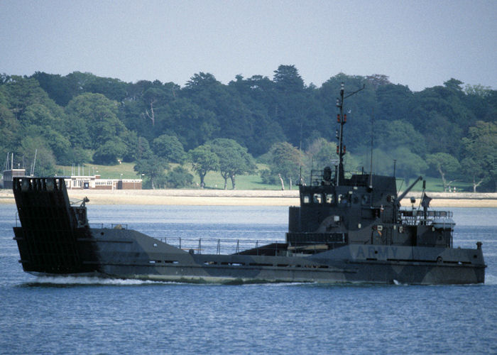 HMAV Arromanches pictured on Southampton Water on 14th August 1997