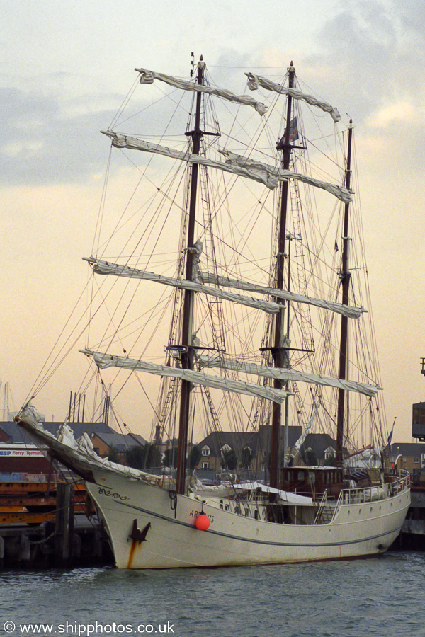 Photograph of the vessel  Artemis pictured at Southampton on 22nd September 2001