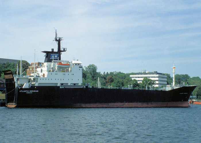 Photograph of the vessel  Atlantic Meridian pictured at Kiel on 7th June 1997