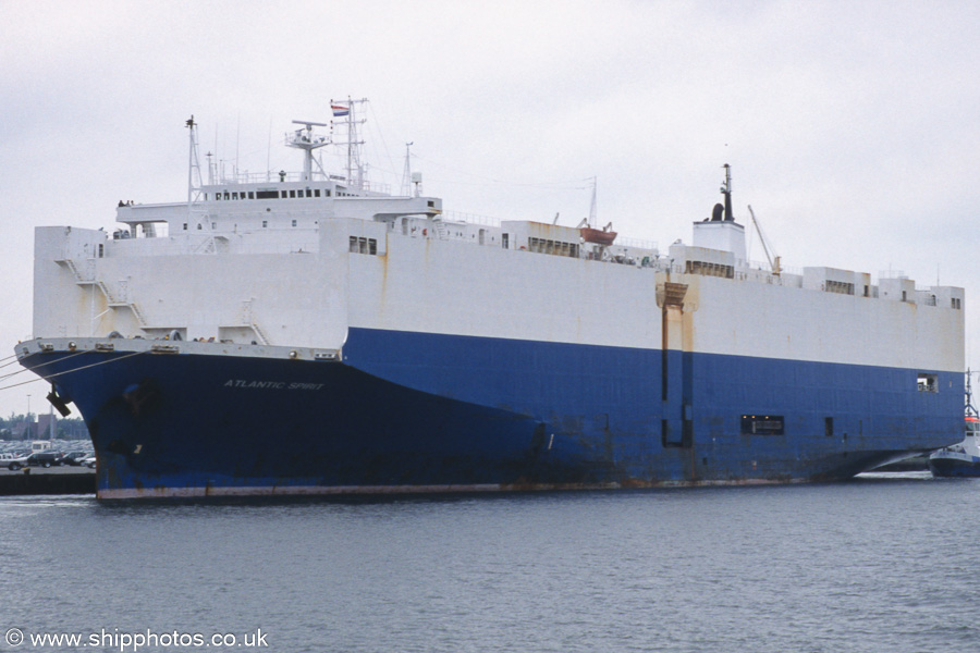 Photograph of the vessel  Atlantic Spirit pictured in Westhaven, Amsterdam on 16th June 2002