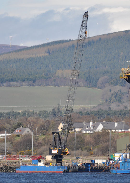 Photograph of the vessel  Atlas pictured at Invergordon on 5th May 2013