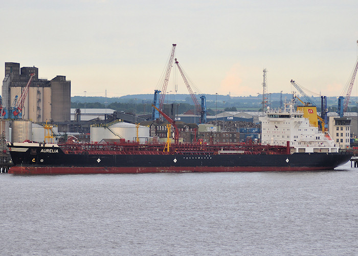 Photograph of the vessel  Aurelia pictured at Immingham on 29th June 2011