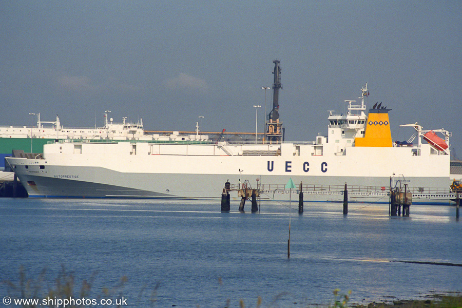 Photograph of the vessel  Autoprestige pictured at Southampton on 25th June 2002