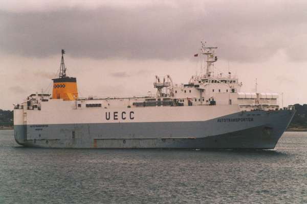 Photograph of the vessel  Autotransporter pictured arriving at Southampton on 11th June 2000