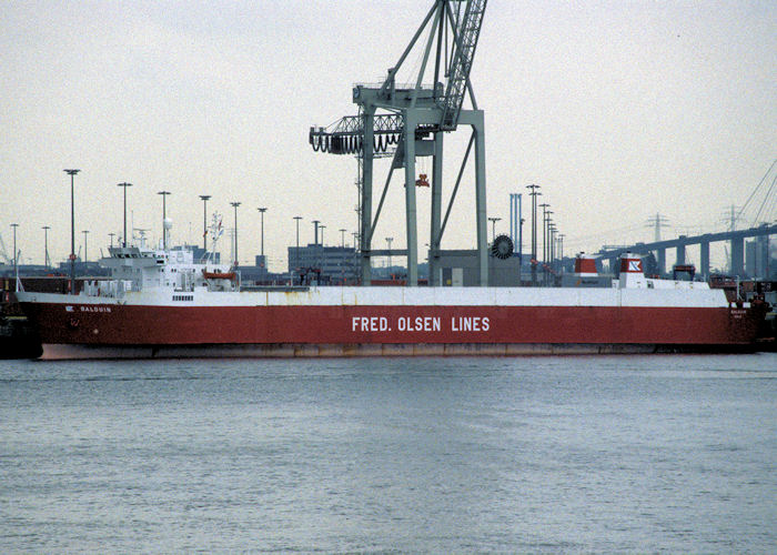 Photograph of the vessel  Balduin pictured in Hamburg on 27th May 1998