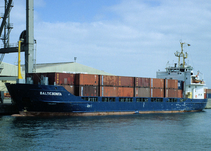 Baltic Bonita pictured in Antwerp on 19th April 1997