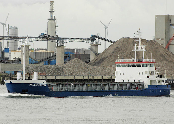 Photograph of the vessel  Baltic Skipper pictured passing Vlaardingen on 20th June 2010