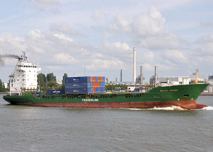 Baltic Trader pictured passing Vlaardingen on 23rd June 2012
