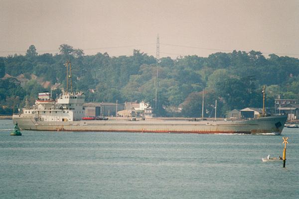 Baltiyskiy-110 pictured arriving in Southampton on 10th August 1995