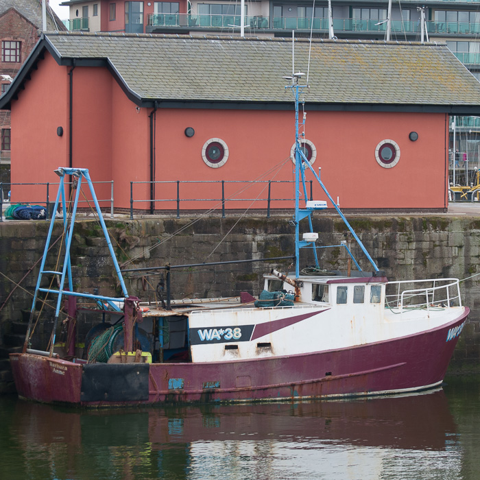 Barbara Anne pictured at Whitehaven on 22nd March 2014