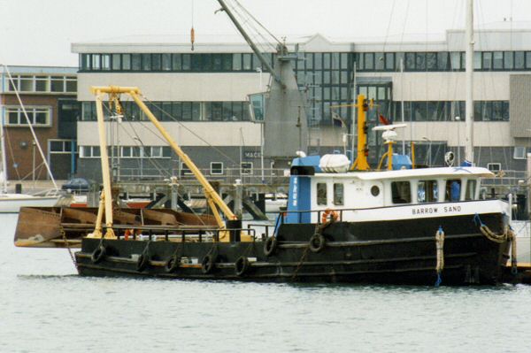 Barrow Sand pictured at Gosport on 1st July 1993