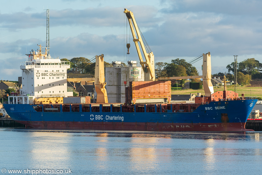 BBC Seine pictured at Montrose on 15th October 2021