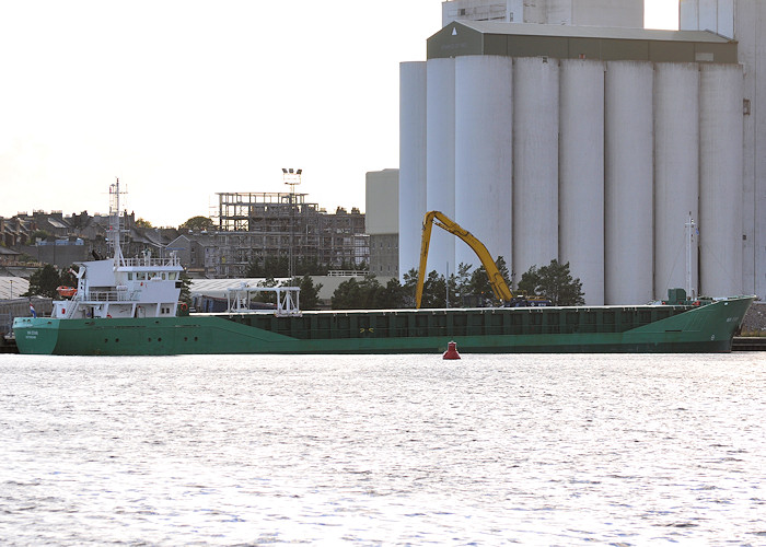 Photograph of the vessel  BBS Star pictured at Leith on 17th September 2012