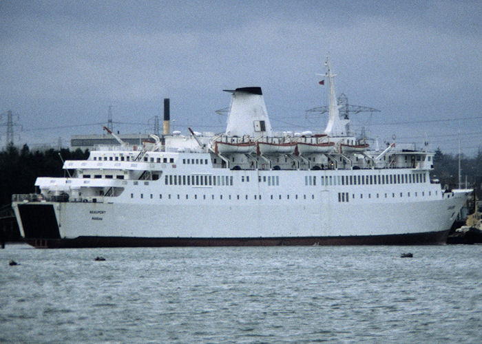 Photograph of the vessel  Beauport pictured at Southampton on 23rd January 1994