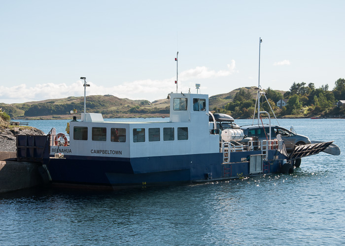 Photograph of the vessel  Belnahua pictured at Cuan on 20th September 2014