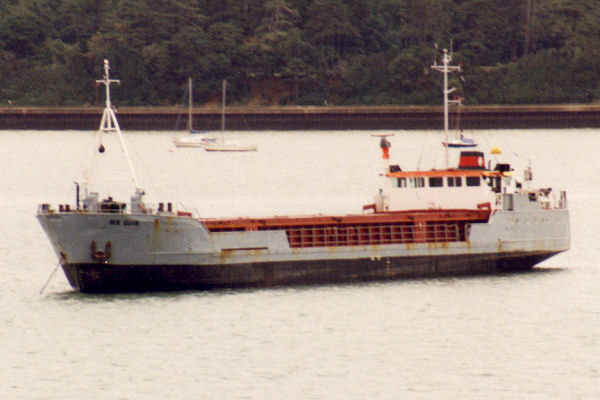 Photograph of the vessel  Ben Ellan pictured on Southampton Water on 16th August 1992