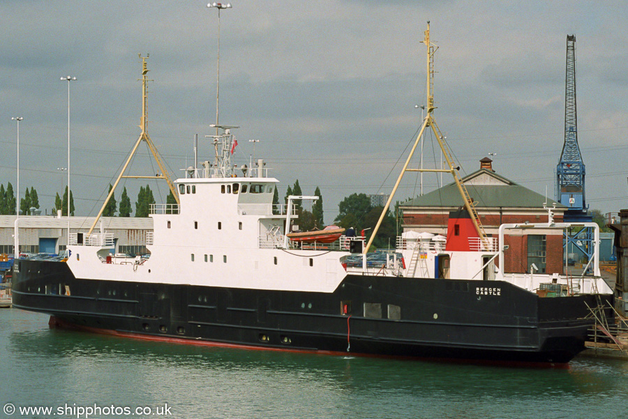  Bergen Castle pictured in Southampton on 27th September 2003