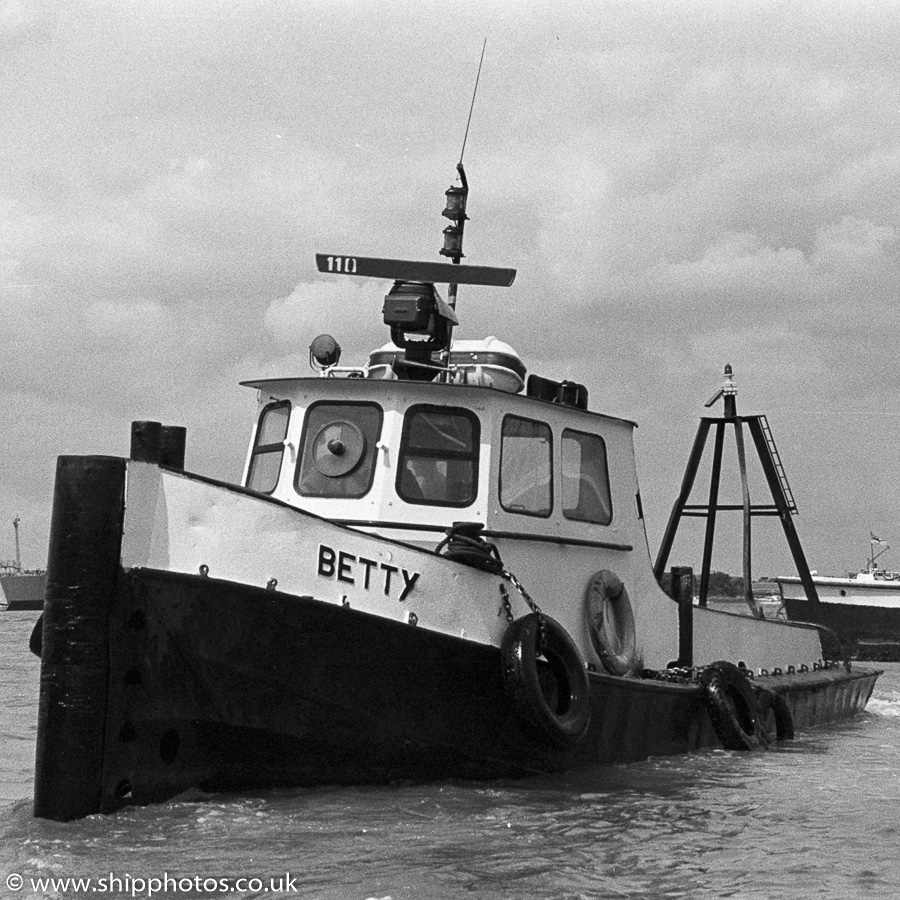 Photograph of the vessel  Betty pictured at Portsmouth on 13th May 1989