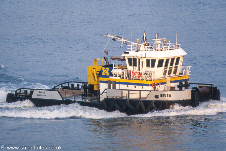 Photograph of the vessel  Bever pictured on the Nieuwe Maas at Vlaardingen on 17th June 2002