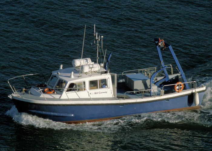 Photograph of the vessel rv Bill Conway pictured at Southampton on 29th October 1997