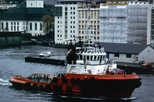 Birk pictured in Bergen on 26th October 1998