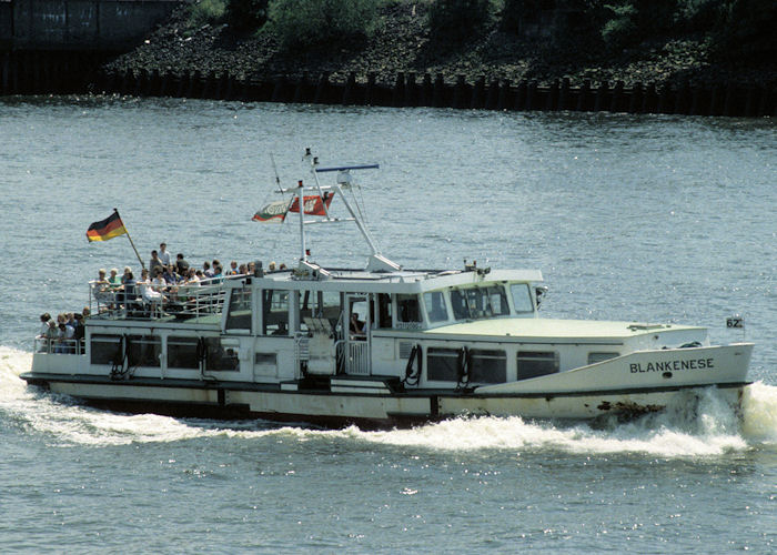 Photograph of the vessel  Blankenese pictured at Hamburg on 5th June 1997