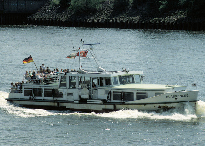Photograph of the vessel  Blankenese pictured at Hamburg on 5th June 1997