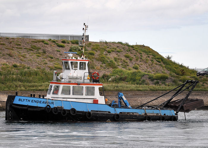 Photograph of the vessel  Blyth Endeavour pictured at Blyth on 21st August 2013