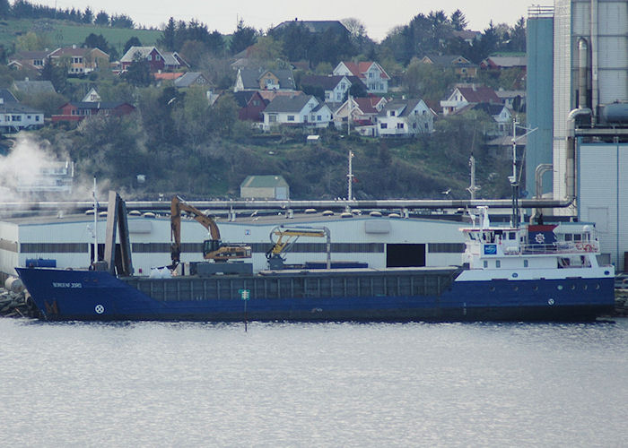 Photograph of the vessel  Borgenfjord pictured in Haugesund on 4th May 2008