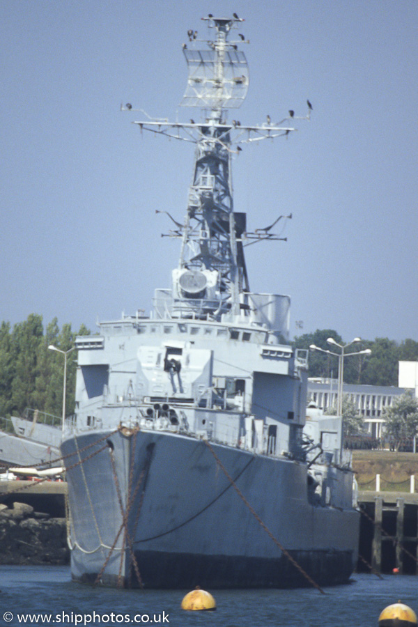 Bouvet pictured at Lorient on 23rd August 1989