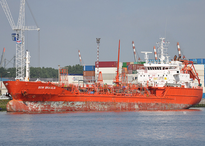  Bow Brasilia pictured in Eemhaven, Rotterdam on 26th June 2011