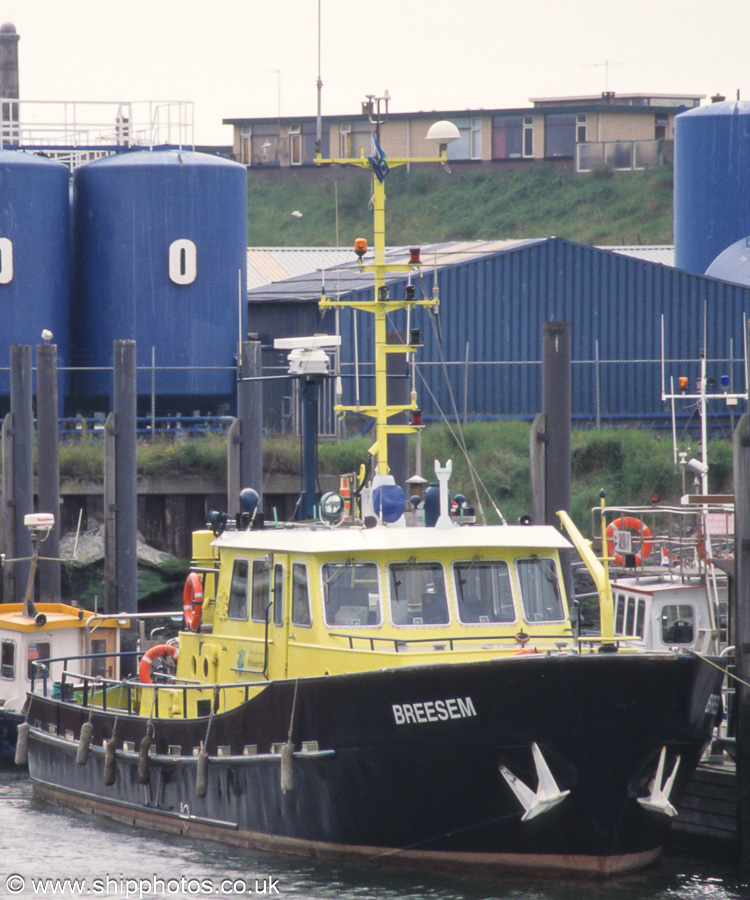 Photograph of the vessel  Breesem pictured in Haringhaven, Ijmuiden on 16th June 2002
