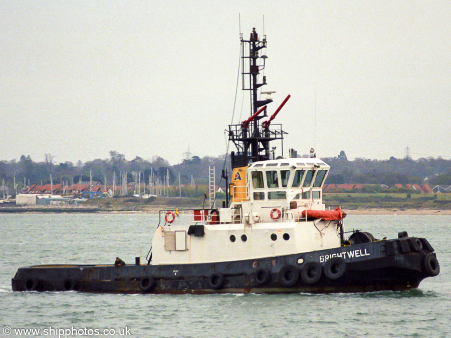 Photograph of the vessel  Brightwell pictured at Southampton on 13th April 2003